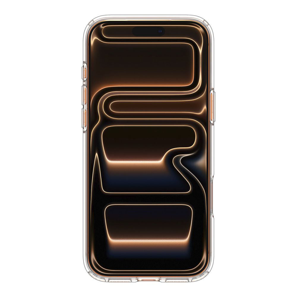 Θήκη MagSafe για Apple iPhone 17 Pro Max, Spigen, Ultra Hybrid, Διάφανη Πορτοκαλί