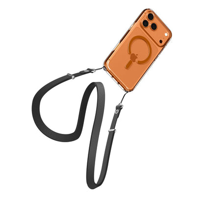 Θήκη MagSafe για Apple iPhone 17 Pro Max, Spigen, Ultra Hybrid, Διάφανη Πορτοκαλί