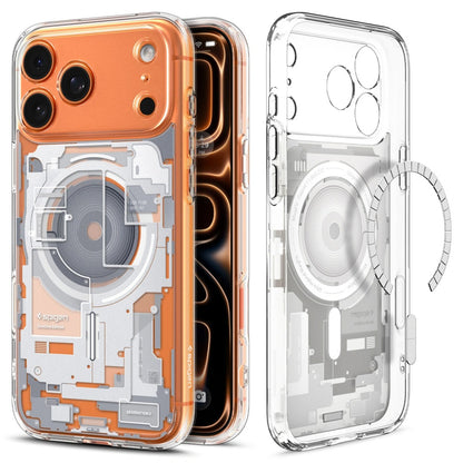 Θήκη MagSafe για Apple iPhone 17 Pro Max, Spigen, Ultra Hybrid Zero One, Λευκή