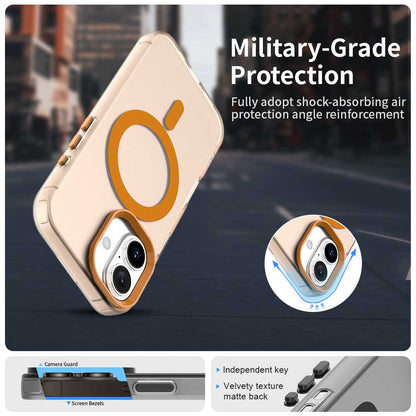 Θήκη MagSafe για Apple iPhone 17 Pro Max, Techsuit, CandyCase, Πορτοκαλί