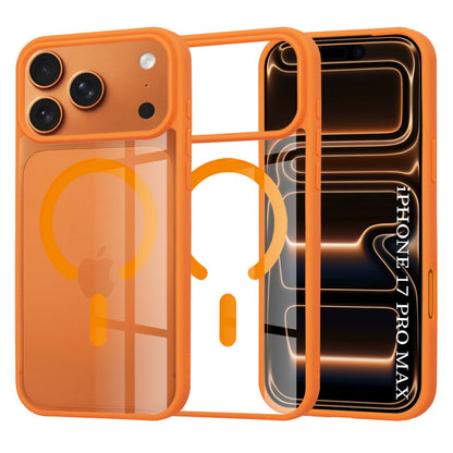 Θήκη MagSafe για Apple iPhone 17 Pro Max, Techsuit, Pro, Πορτοκαλί