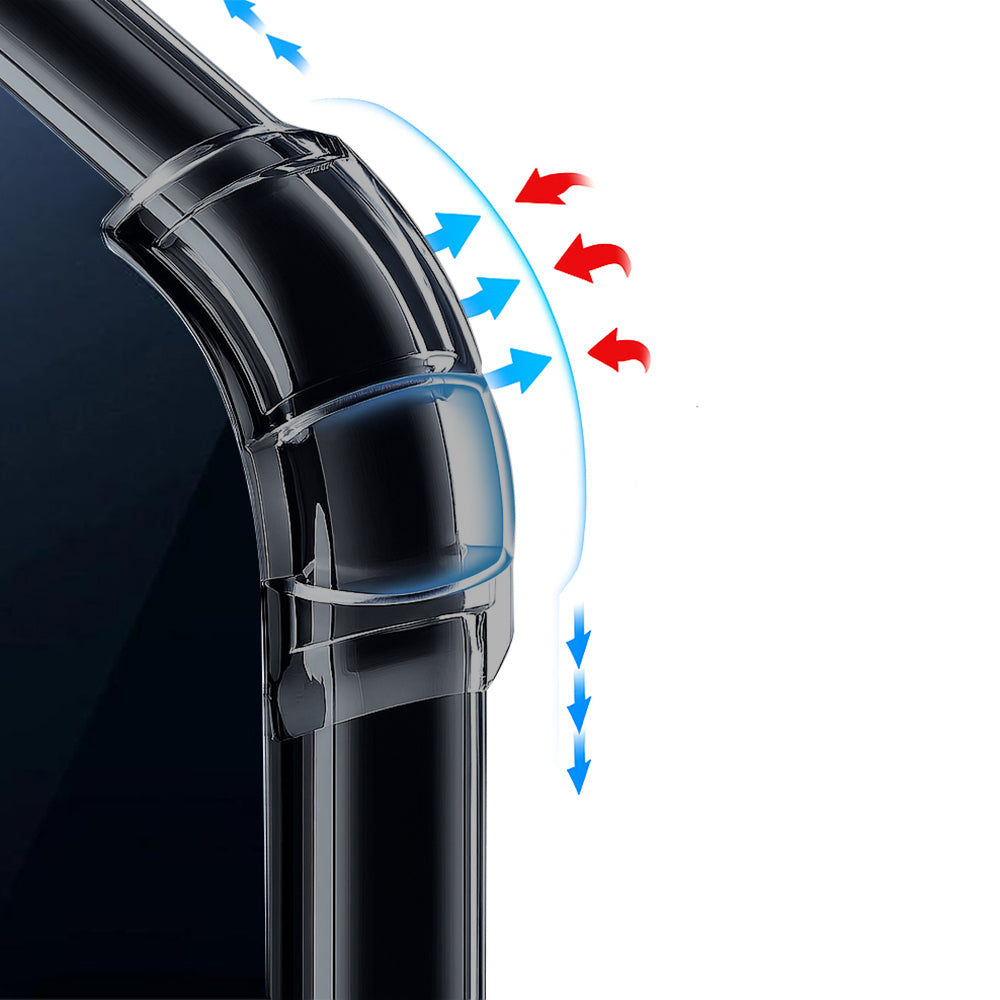 Θήκη MagSafe για Apple iPhone 17 Pro Max, Techsuit, Ανθεκτική στα Χτυπήματα, Μαύρη