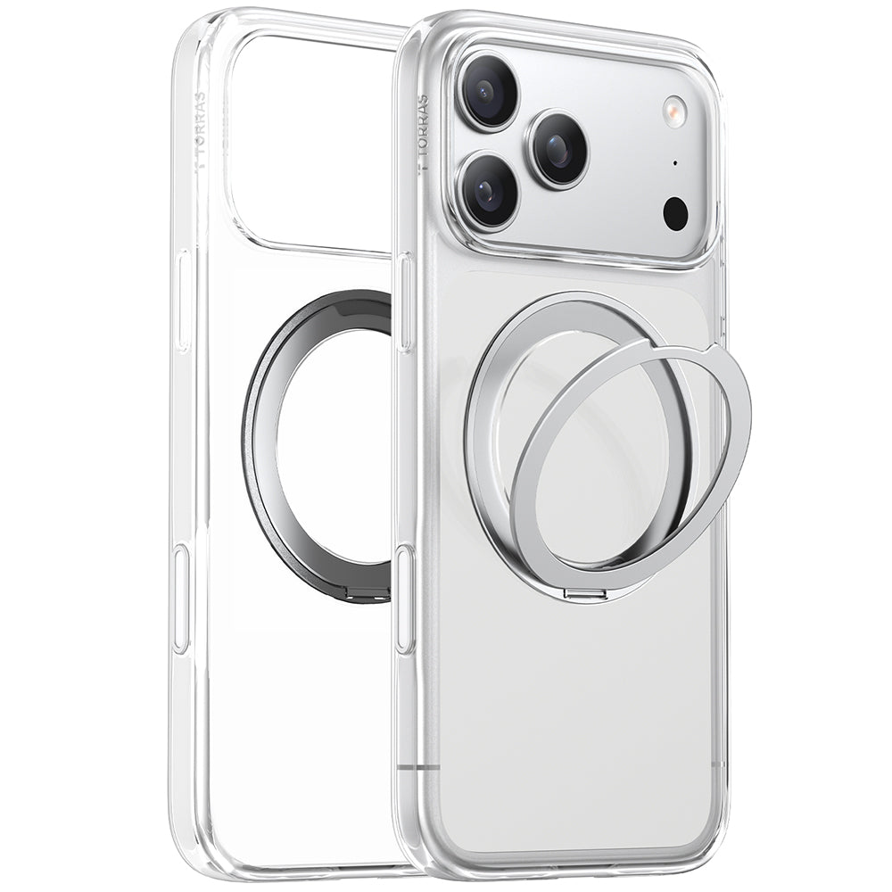 Θήκη MagSafe για Apple iPhone 17 Pro Max, Torras, Ostand Pro, Διάφανη