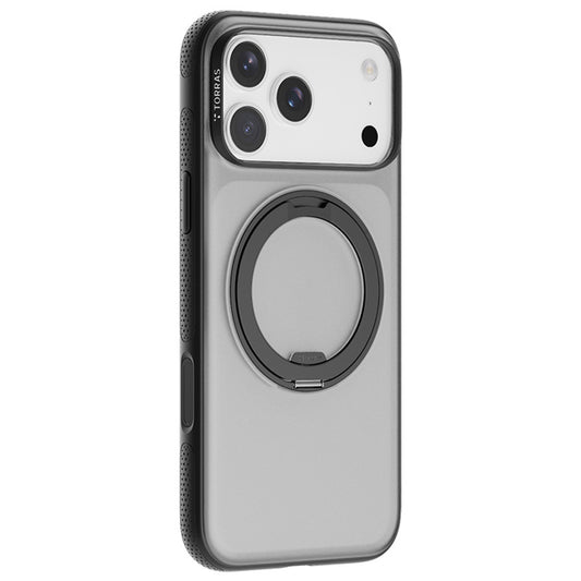 Θήκη MagSafe για Apple iPhone 17 Pro Max, Torras, Ostand R Fitness, Μαύρη