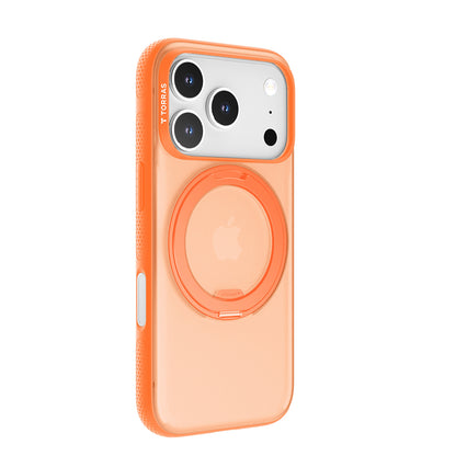 Θήκη MagSafe για Apple iPhone 17 Pro Max, Torras, Ostand R Fitness, Πορτοκαλί