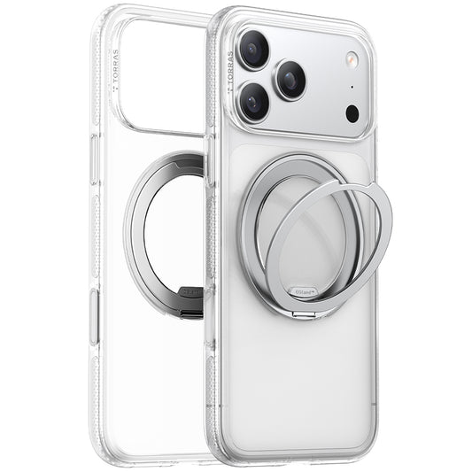 Θήκη MagSafe για Apple iPhone 17 Pro Max, Torras, Ostand R Fitness, Διαφανής