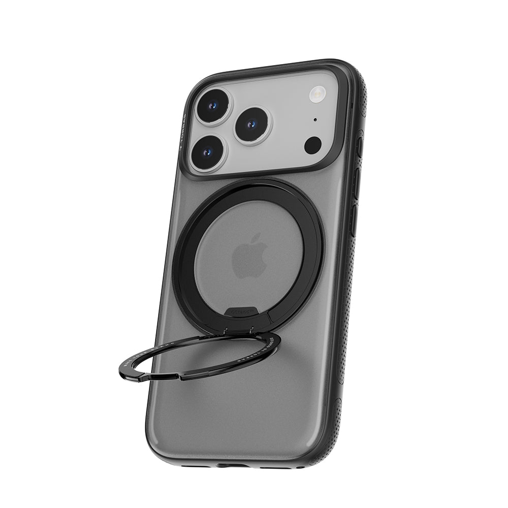 Θήκη MagSafe για Apple iPhone 17 Pro Max, Torras, Ostand R Fitness, Διαφανής