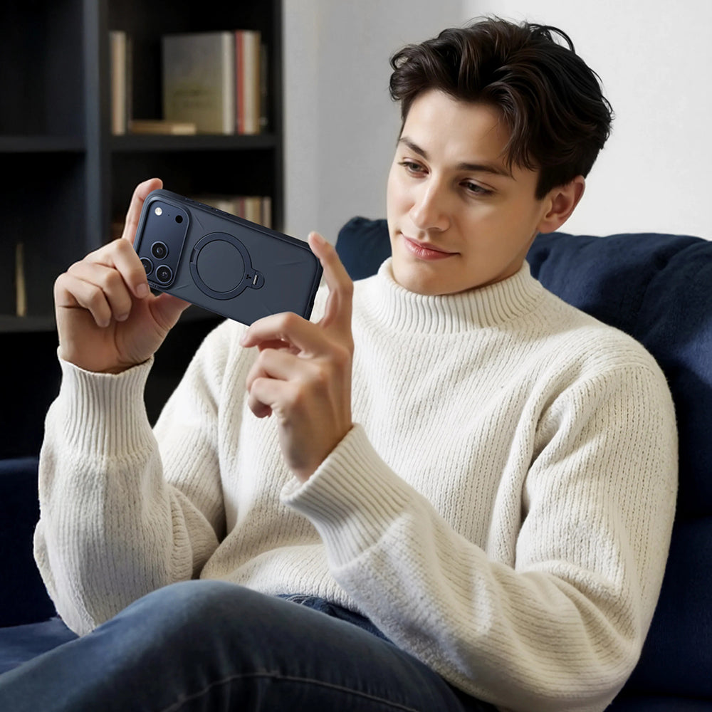 Θήκη MagSafe για Apple iPhone 17 Pro Max, Torras, QPRO Silicone, Πράσινο Matcha