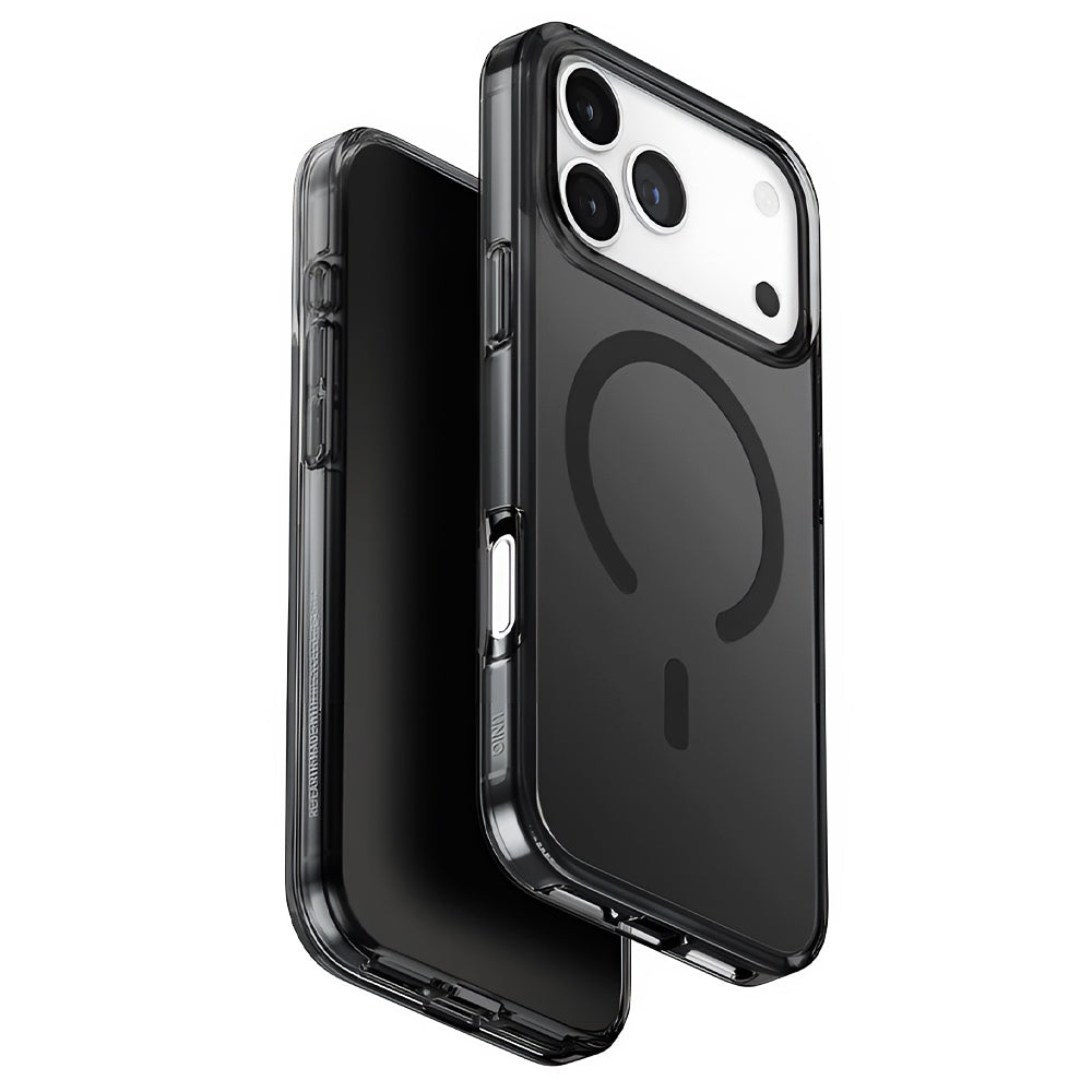 Θήκη MagSafe για Apple iPhone 17 Pro Max, UNIQ, Clario MagClick, Μαύρη