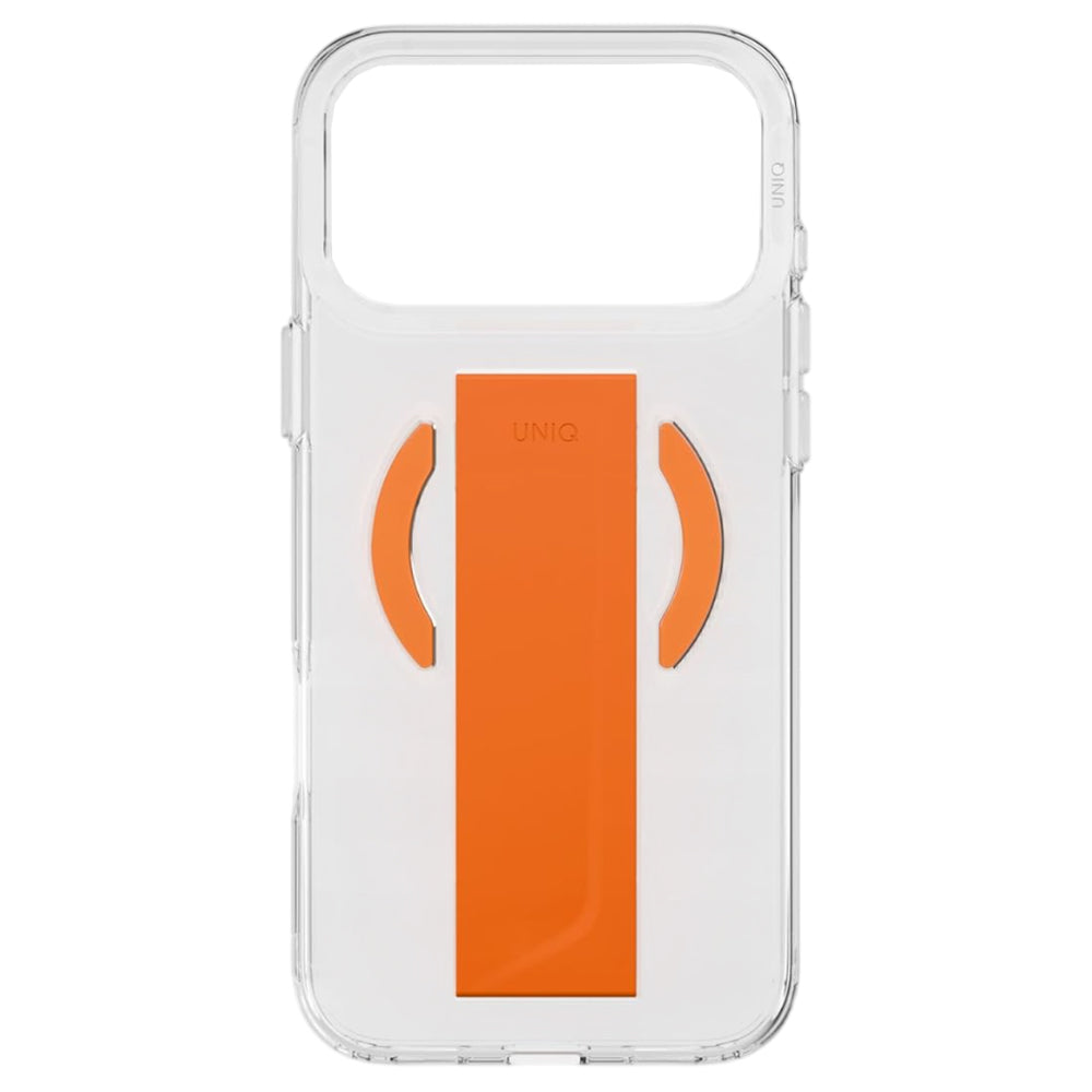Θήκη MagSafe για Apple iPhone 17 Pro Max, UNIQ, Heldro Air MagClick, Διαφανές Πορτοκαλί