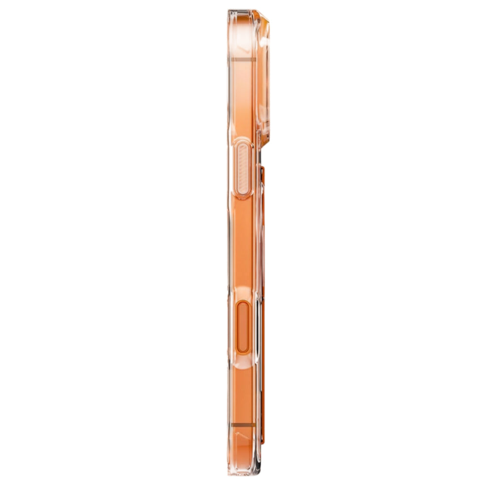 Θήκη MagSafe για Apple iPhone 17 Pro Max, UNIQ, Heldro Air MagClick, Διαφανές Πορτοκαλί