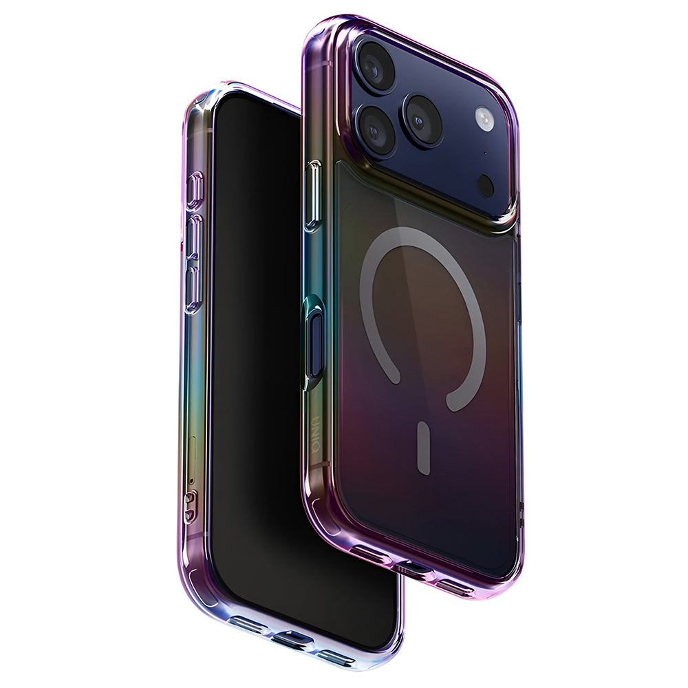 Θήκη MagSafe για Apple iPhone 17 Pro Max, UNIQ, Iridescia MagClick, Aurora