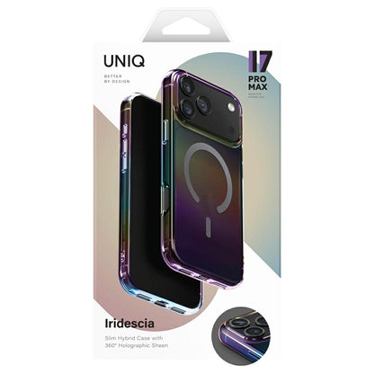 Θήκη MagSafe για Apple iPhone 17 Pro Max, UNIQ, Iridescia MagClick, Aurora