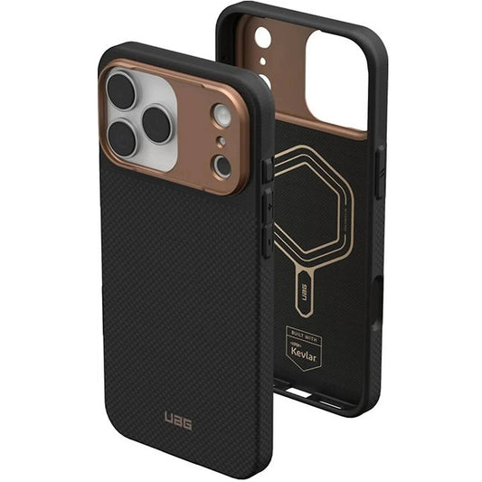Θήκη MagSafe για Apple iPhone 17 Pro Max, Urban Armor Gear, Fibr Armr, Μαύρο Χάλκινο