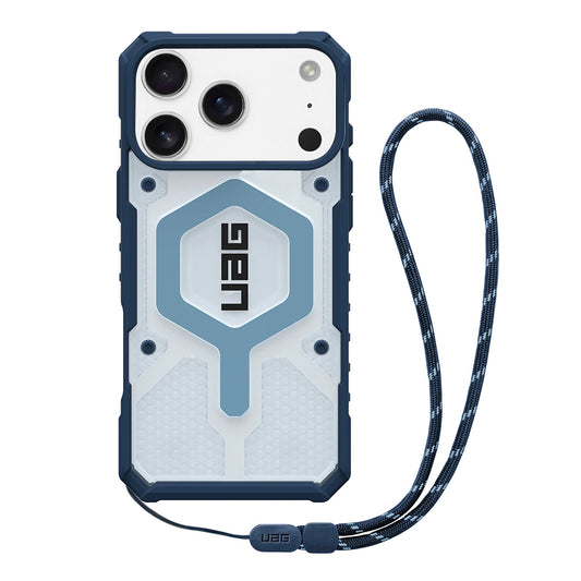 Θήκη MagSafe για Apple iPhone 17 Pro Max, Urban Armor Gear, Pathfinder Clear με Λουράκι, Μπλε