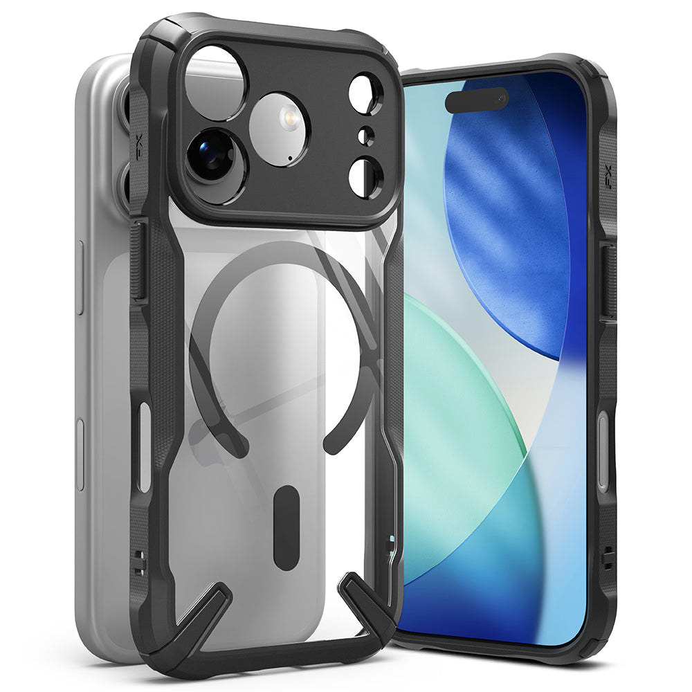 Θήκη MagSafe για Apple iPhone 17 Pro, Ringke, Fusion X, Μαύρη