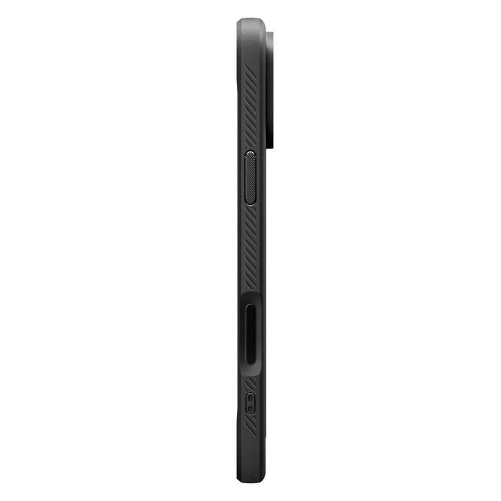 Θήκη MagSafe για Apple iPhone 17 Pro, Spigen, Rugged Armor, Ματ Μαύρη