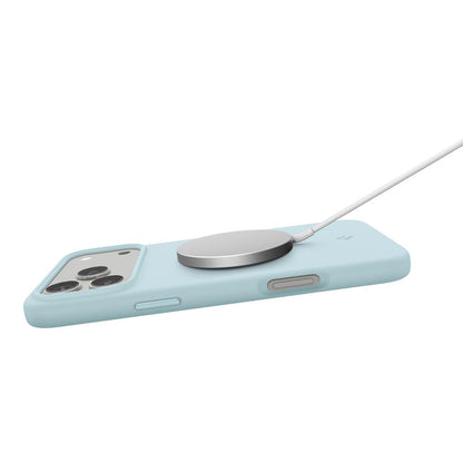Θήκη MagSafe για Apple iPhone 17 Pro, Spigen, Silicone Fit, Μπλε