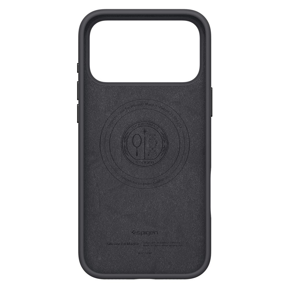 MagSafe Case for Apple iPhone 17 Pro, Spigen, Silicone Fit, Black