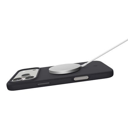 MagSafe Case for Apple iPhone 17 Pro, Spigen, Silicone Fit, Black