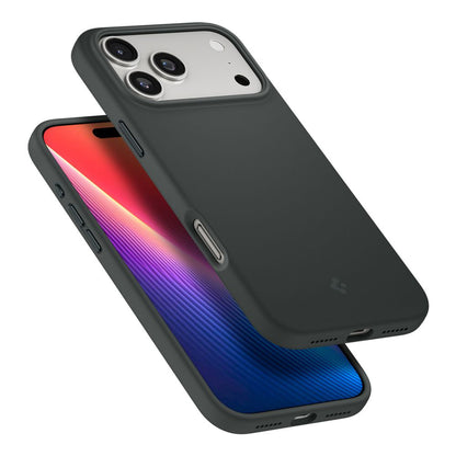 Θήκη MagSafe για Apple iPhone 17 Pro, Spigen, Silicone Fit, Πράσινη