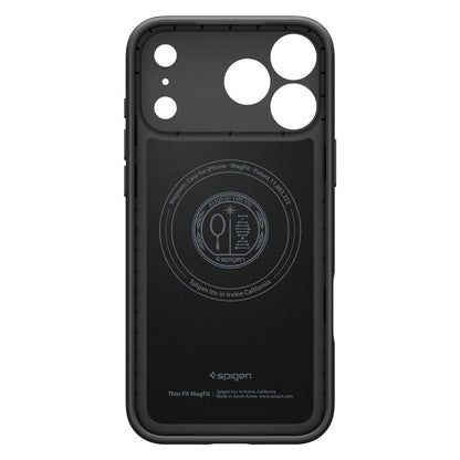 Θήκη MagSafe για Apple iPhone 17 Pro, Spigen, Thin Fit, Μαύρη
