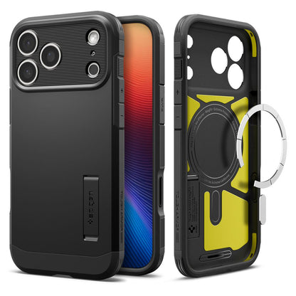 Θήκη MagSafe για Apple iPhone 17 Pro, Spigen, Tough Armor T, Μαύρη