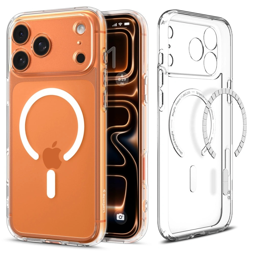 MagSafe Case for Apple iPhone 17 Pro, Spigen, Ultra Hybrid, White