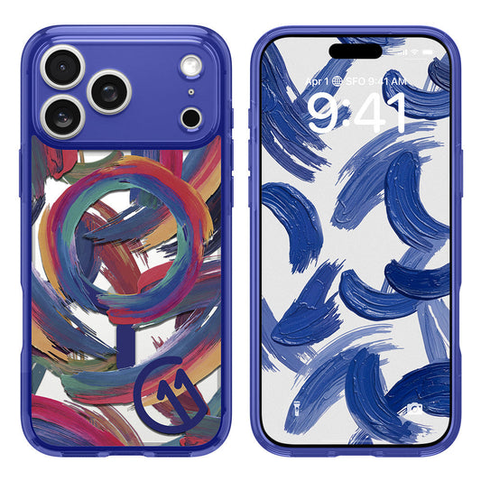 Θήκη MagSafe για Apple iPhone 17 Pro, Spigen, Ultra Hybrid C11, Indigo ACS11392