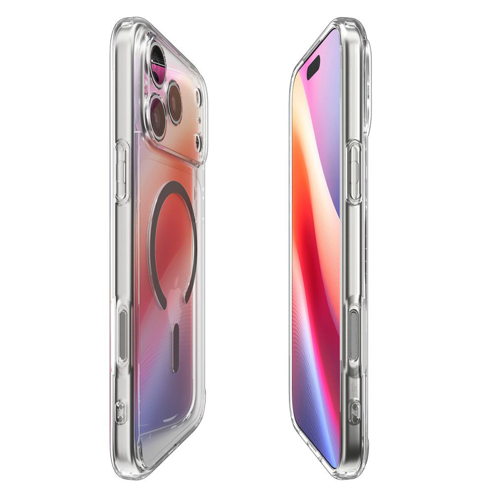 Θήκη MagSafe για Apple iPhone 17 Pro, Spigen, Ultra Hybrid, Γκρι