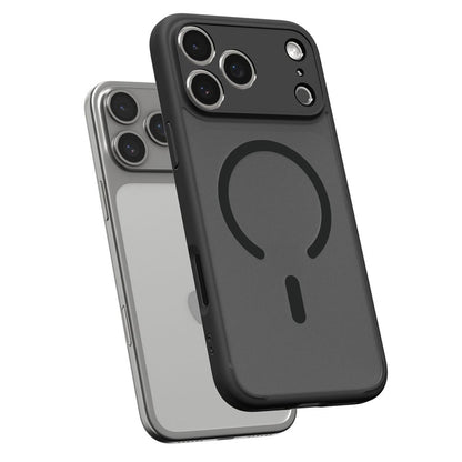 Θήκη MagSafe για Apple iPhone 17 Pro, Spigen, Ultra Hybrid, Ματ Μαύρη