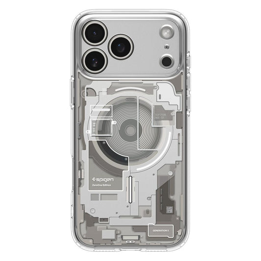 Θήκη MagSafe για Apple iPhone 17 Pro, Spigen, Ultra Hybrid, Διάφανη