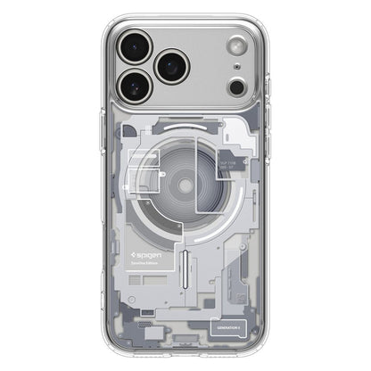 Θήκη MagSafe για Apple iPhone 17 Pro, Spigen, Ultra Hybrid Zero One, Λευκή