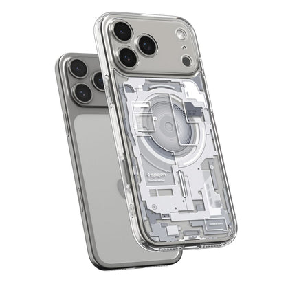 Θήκη MagSafe για Apple iPhone 17 Pro, Spigen, Ultra Hybrid Zero One, Λευκή