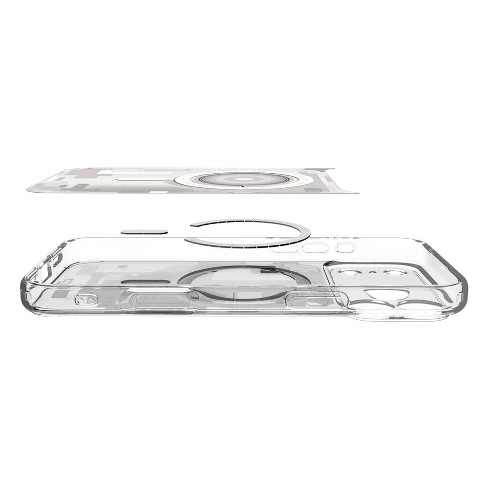 Θήκη MagSafe για Apple iPhone 17 Pro, Spigen, Ultra Hybrid Zero One, Λευκή