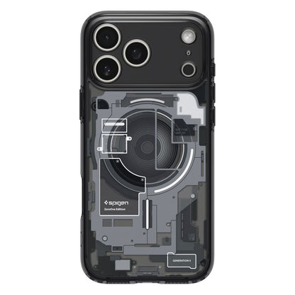 Θήκη MagSafe για Apple iPhone 17 Pro, Spigen, Ultra Hybrid Zero One, Μαύρη
