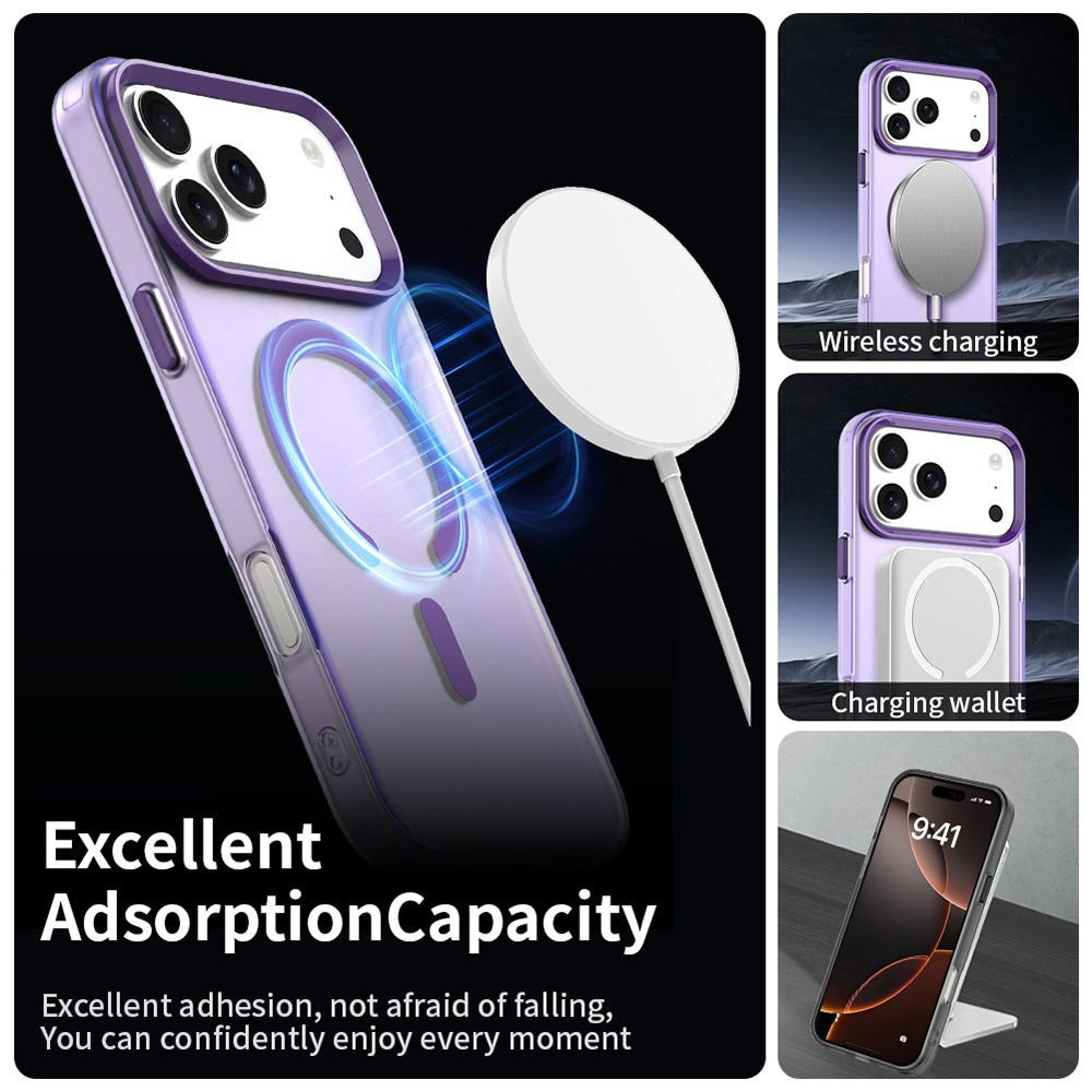 Θήκη MagSafe για Apple iPhone 17 Pro, Techsuit, CandyCase, Μωβ