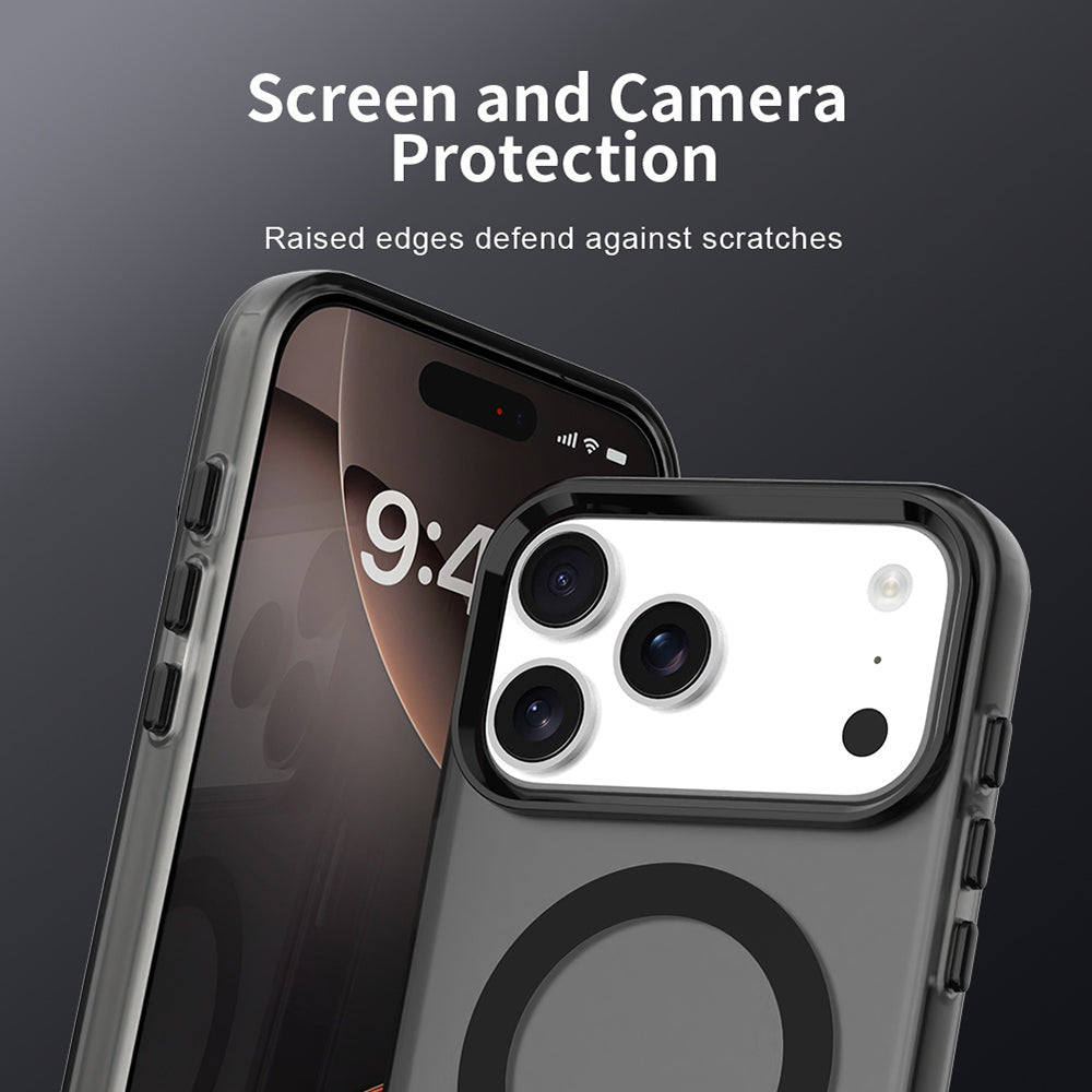 Θήκη MagSafe για Apple iPhone 17 Pro, Techsuit, CandyCase, Μαύρη