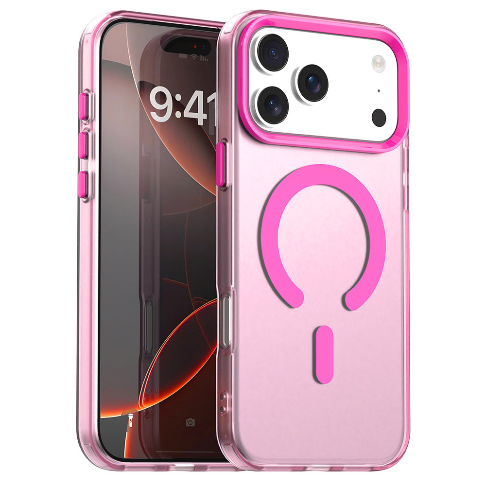 Θήκη MagSafe για Apple iPhone 17 Pro, Techsuit, CandyCase, Ροζ