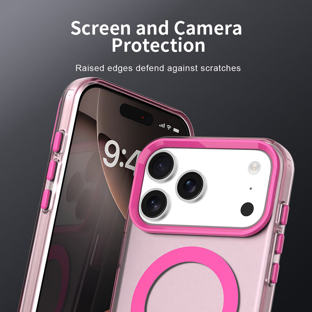 Θήκη MagSafe για Apple iPhone 17 Pro, Techsuit, CandyCase, Ροζ