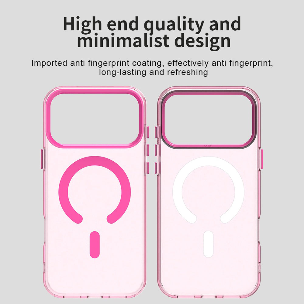 Θήκη MagSafe για Apple iPhone 17 Pro, Techsuit, CandyCase, Ροζ