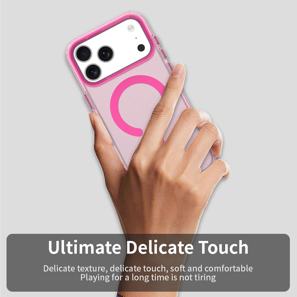 Θήκη MagSafe για Apple iPhone 17 Pro, Techsuit, CandyCase, Ροζ