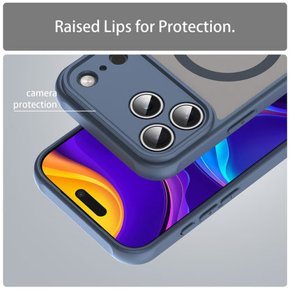 Θήκη MagSafe για Apple iPhone 17 Pro, Techsuit, HaloFrost II, Μπλε Ναυτικό