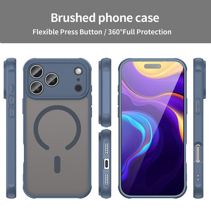 Θήκη MagSafe για Apple iPhone 17 Pro, Techsuit, HaloFrost II, Μπλε Ναυτικό
