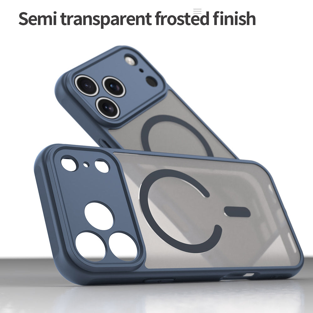 Θήκη MagSafe για Apple iPhone 17 Pro, Techsuit, HaloFrost II, Μπλε Ναυτικό