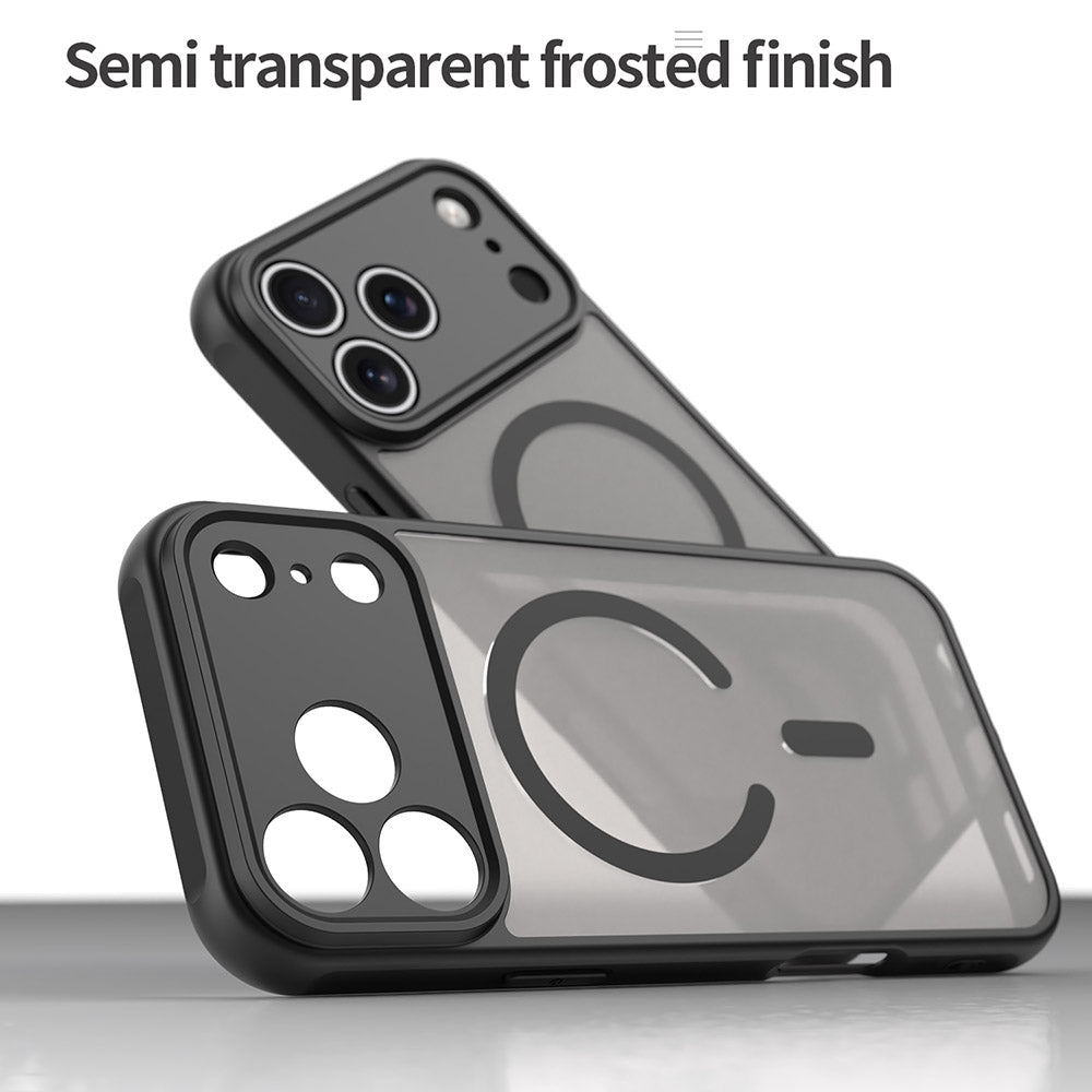 Θήκη MagSafe για Apple iPhone 17 Pro, Techsuit, HaloFrost II, Μαύρη