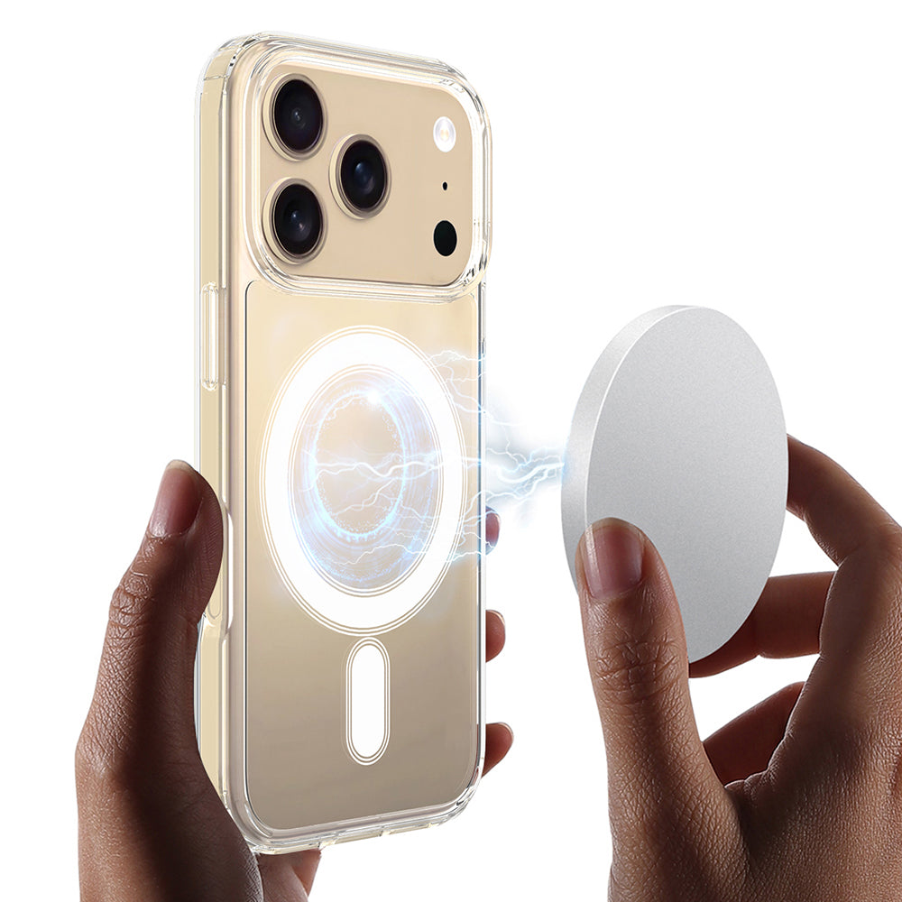 Θήκη MagSafe για Apple iPhone 17 Pro, Techsuit, Pro, Διάφανη