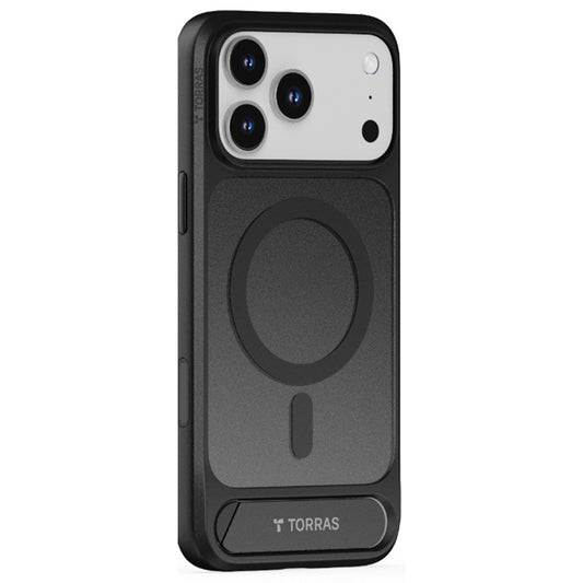 Θήκη MagSafe για Apple iPhone 17 Pro, Torras, Pstand, Μαύρη