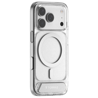 Θήκη MagSafe για Apple iPhone 17 Pro, Torras, Pstand, Διαφανής