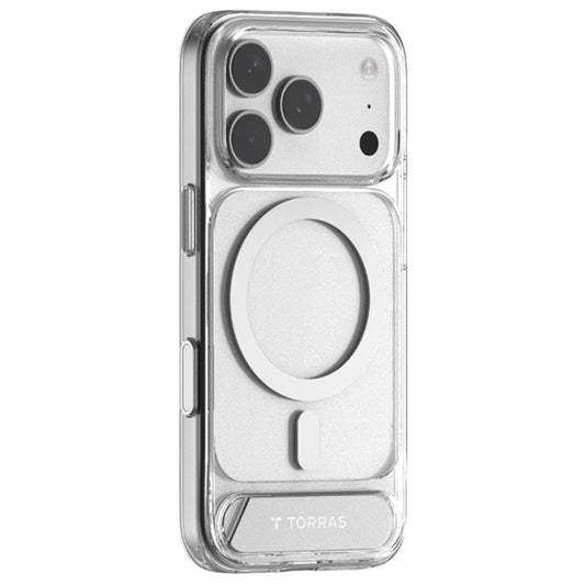 Θήκη MagSafe για Apple iPhone 17 Pro, Torras, Pstand, Διαφανής